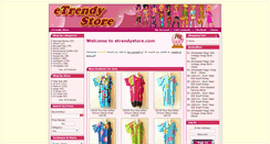 Desktop Screenshot of etrendystore.com